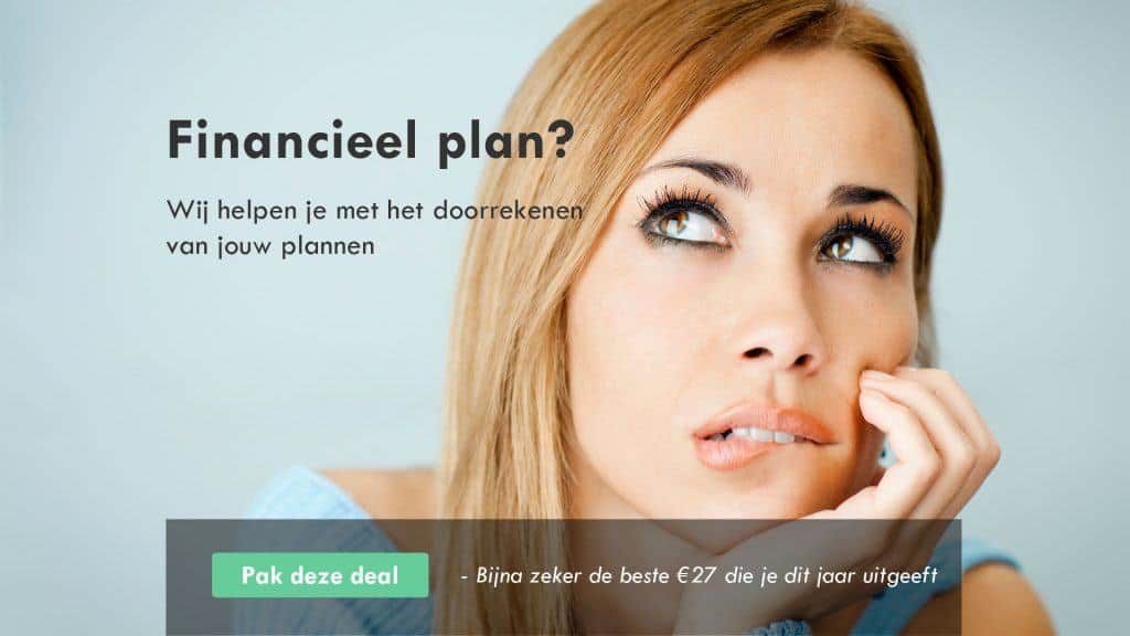 Financieel plan opstellen in Excel. Gemakkelijk en snel.