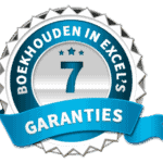 Boekhouden in Excel's 7 garanties