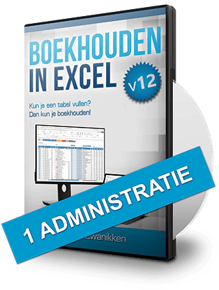 Boekhouden in Excel v12 - 1 administratie