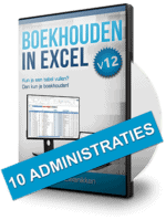 Boekhouden in Excel v12 - 10 administraties