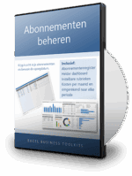 Abonnementen beheren in Excel