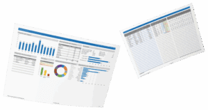Abonnementen beheren in Excel - voorbeeld op papier
