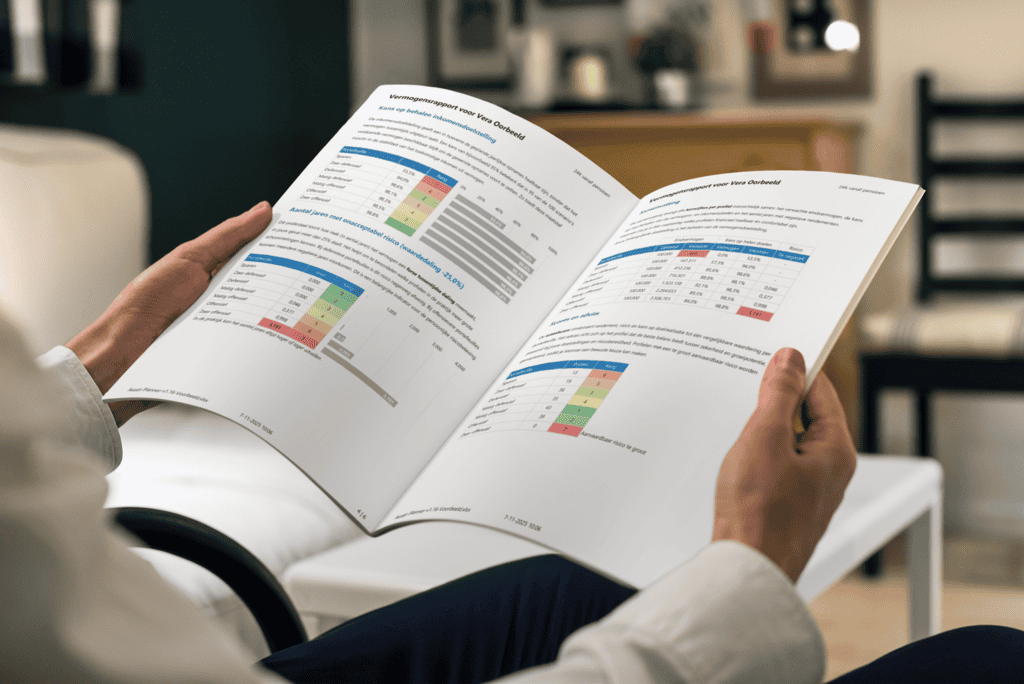 Asset Planner in Excel - inzicht in rendement, risico en de kans om je financiële doelen te bereiken bij verschillende beleggingsscenario’s