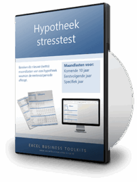 Hypotheek stresstest - bereken (netto)maandlasten