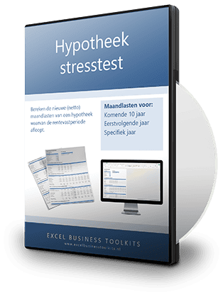 Hypotheek stresstest - bereken (netto)maandlasten