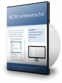 NCW renteverschil berekenen tussen 2 hypotheken