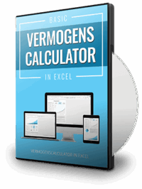 Vermogenscalculator in Excel - Basic - compound interest calculator - bereken de groei van je vermogen