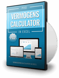 Vermogenscalculator in Excel - Pro- compound interest calculator - bereken de groei van je vermogen met multi-fase planning