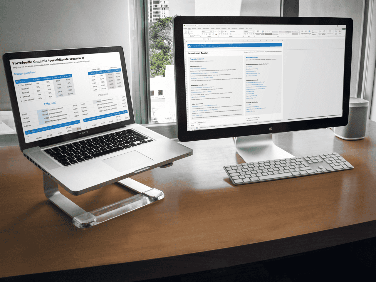 Investment Toolkit - Complete Excel-toolkit voor financiële berekeningen, vermogensplanning en beleggingsanalyse