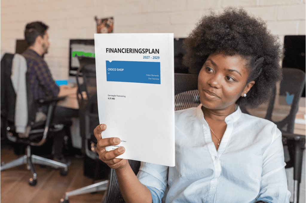 Financieringsplan Pro - complete financiële onderbouwing van je financieringsaanvraag voor eenmanszaken, vof's en bv's.