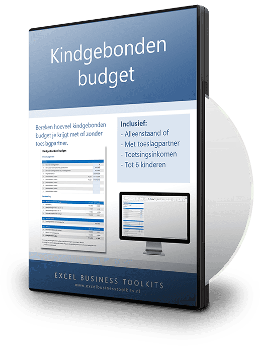 Kindgebonden budget berekenen in Excel