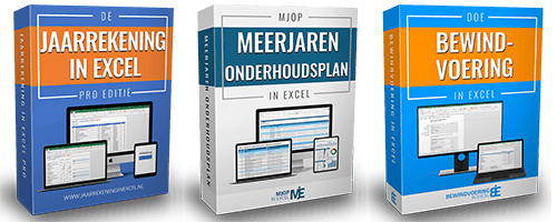 Voorbeelden van Excel-sjablonen van Boekhouden in Excel
