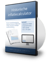 Historische inflatiecalculator in Excel